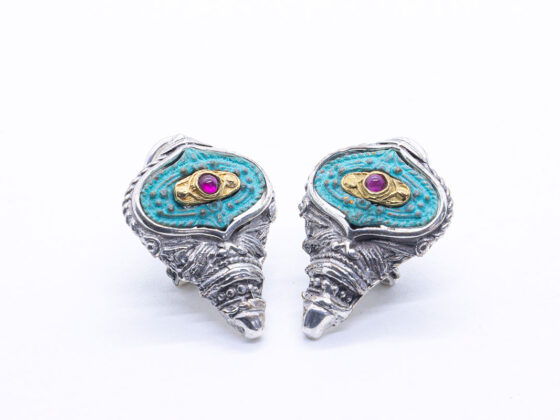 Pendientes de estilo etrusco